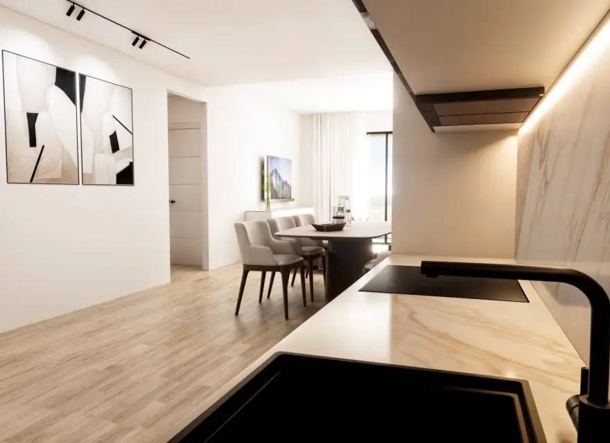 Ekologiczne Apartamenty z Panoramicznym Widokiem na Morze na Wzgórzach Finestrat — Finestrat, Hiszpania (zdjęcie 15 z 15)