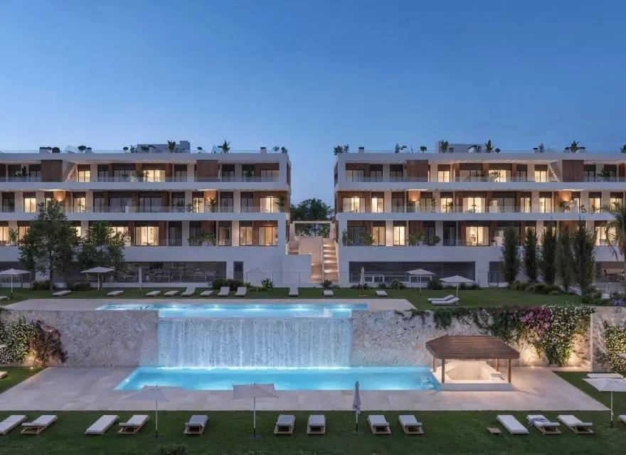 Apartamenty z Widokiem na Morze w Ogrodzonym Resorcie z Kaskadowymi Basenami — Finestrat, Hiszpania (zdjęcie 1 z 15)