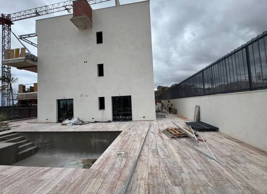 Apartamenty z Widokiem na Morze i Panoramę Benidormu na Zamkniętym Osiedlu — Finestrat, Hiszpania (zdjęcie 3 z 12)