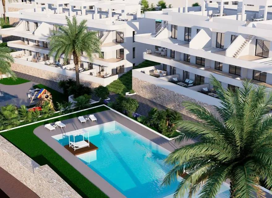 Apartamenty z Ogrodem lub Solarium blisko Pola Golfowego w Balcón de Finestrat — Finestrat, Hiszpania (zdjęcie 2 z 15)