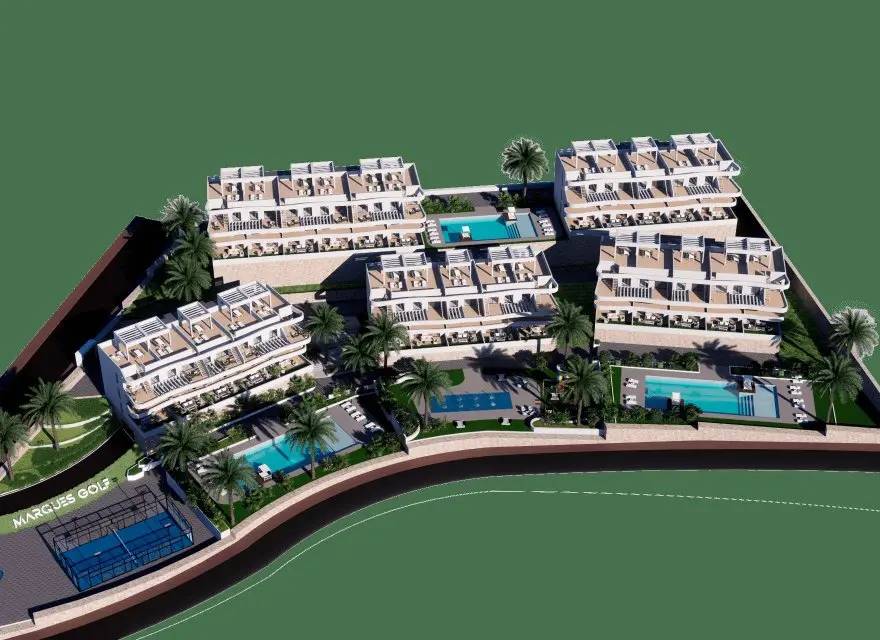 Apartamenty z Ogrodem lub Solarium blisko Pola Golfowego w Balcón de Finestrat — Finestrat, Hiszpania (zdjęcie 4 z 15)