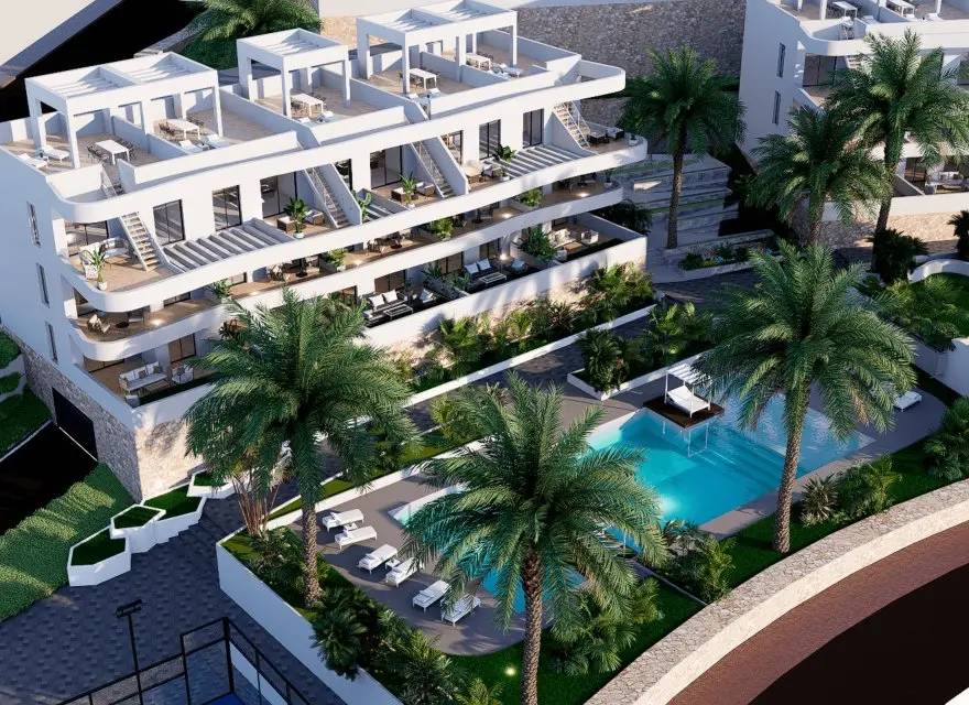 Apartamenty z Ogrodem lub Solarium blisko Pola Golfowego w Balcón de Finestrat — Finestrat, Hiszpania (zdjęcie 6 z 15)