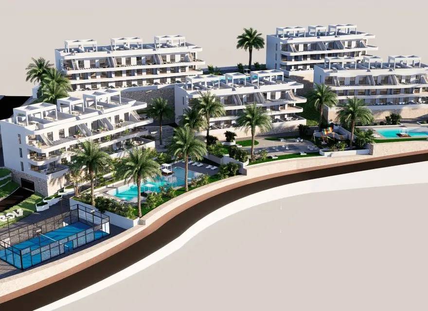 Apartamenty z Ogrodem lub Solarium blisko Pola Golfowego w Balcón de Finestrat — Finestrat, Hiszpania (zdjęcie 9 z 15)