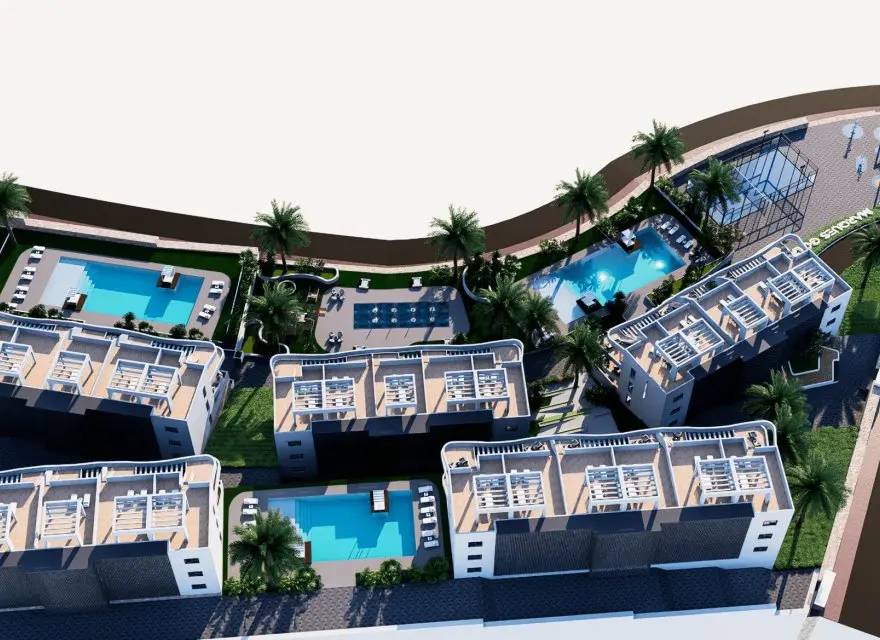 Apartamenty z Ogrodem lub Solarium blisko Pola Golfowego w Balcón de Finestrat — Finestrat, Hiszpania (zdjęcie 10 z 15)