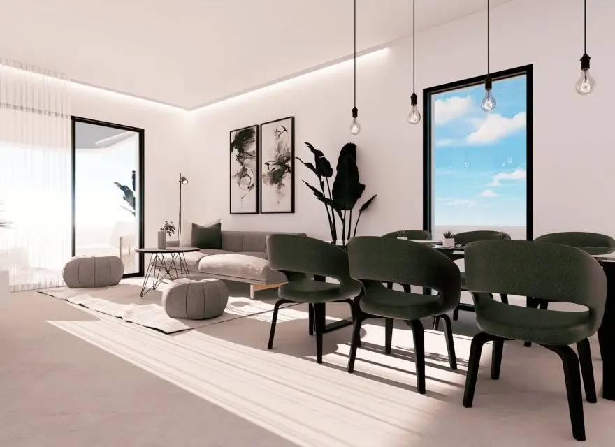 Apartamenty z Ogrodem lub Solarium blisko Pola Golfowego w Balcón de Finestrat — Finestrat, Hiszpania (zdjęcie 15 z 15)