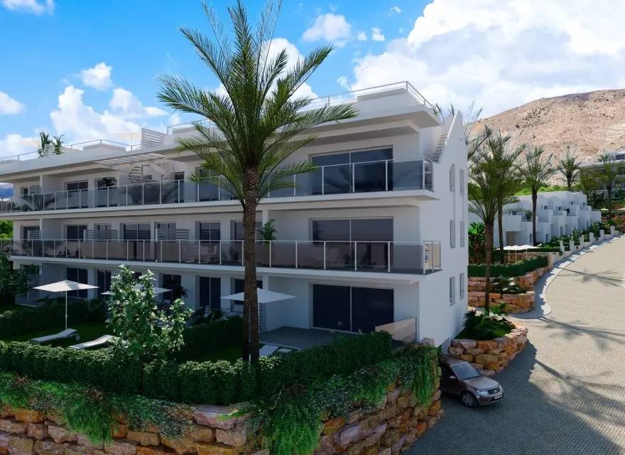 Nowoczesne Apartamenty i Domy z Widokiem na Morze w Prestiżowej Dzielnicy Finestrat — Finestrat, Hiszpania (zdjęcie 3 z 15)