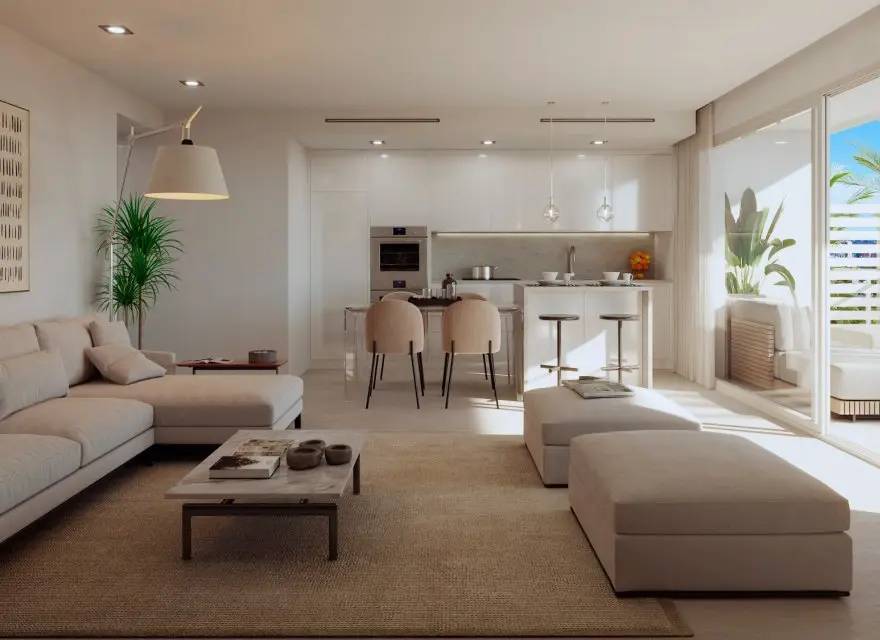 Nowoczesne Apartamenty i Domy z Widokiem na Morze w Prestiżowej Dzielnicy Finestrat — Finestrat, Hiszpania (zdjęcie 7 z 15)