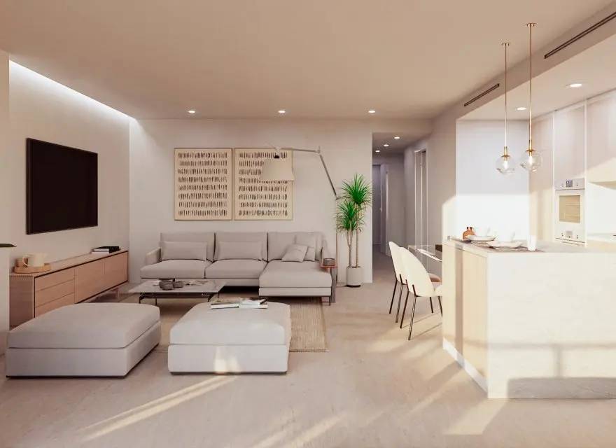 Nowoczesne Apartamenty i Domy z Widokiem na Morze w Prestiżowej Dzielnicy Finestrat — Finestrat, Hiszpania (zdjęcie 8 z 15)