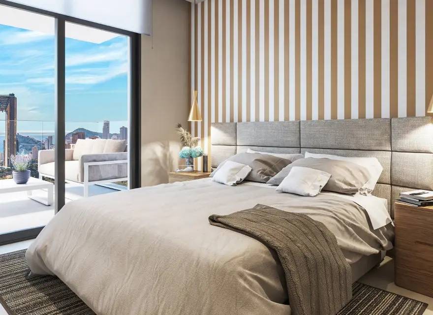 Nowoczesne Apartamenty w Wieżowcu przy Polu Golfowym i Plaży Poniente w Benidorm — Benidorm, Hiszpania (zdjęcie 5 z 9)
