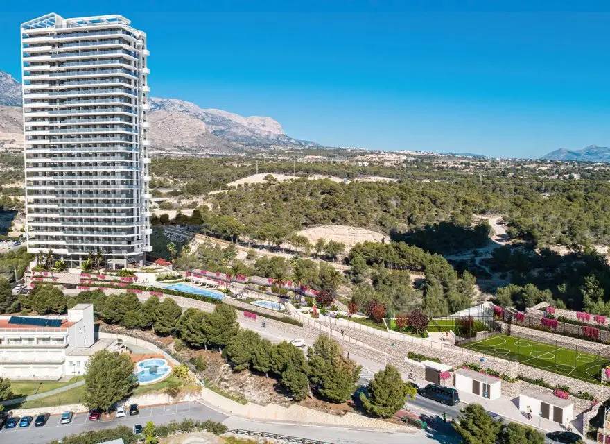 Nowoczesne Apartamenty w Wieżowcu przy Polu Golfowym i Plaży Poniente w Benidorm — Benidorm, Hiszpania (zdjęcie 7 z 9)