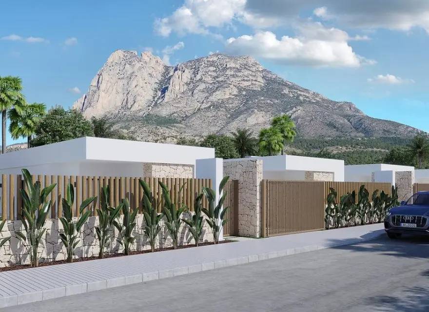 Parterowe Wille z Prywatnym Basenem u Stóp Puig Campana w Finestrat — Finestrat, Hiszpania (zdjęcie 3 z 15)