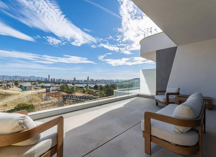 Przestronne Apartamenty z Ogrodem lub Solarium i Widokiem na Morze w Finestrat — Finestrat, Hiszpania (zdjęcie 2 z 15)