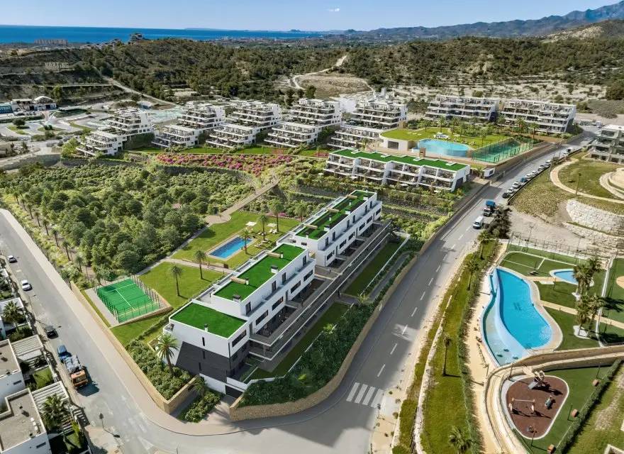 Przestronne Apartamenty z Ogrodem lub Solarium i Widokiem na Morze w Finestrat — Finestrat, Hiszpania (zdjęcie 4 z 15)