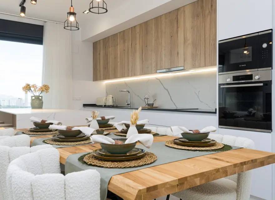 Przestronne Apartamenty z Ogrodem lub Solarium i Widokiem na Morze w Finestrat — Finestrat, Hiszpania (zdjęcie 10 z 15)