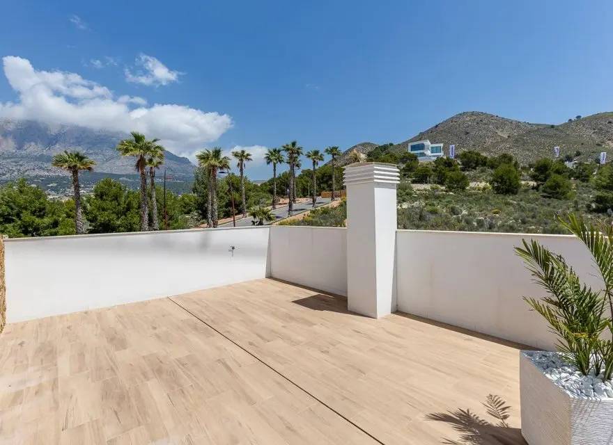 Nowoczesne Wille z Basenem i Solarium z Widokiem 360° w Balcón de Finestrat — Finestrat, Hiszpania (zdjęcie 1 z 15)
