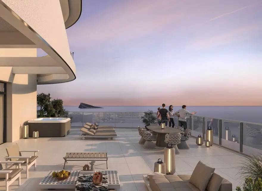 Luksusowe Apartamenty w Najwyższym Wieżowcu Mieszkalnym Europy przy Plaży Poniente — Benidorm, Hiszpania (zdjęcie 8 z 10)