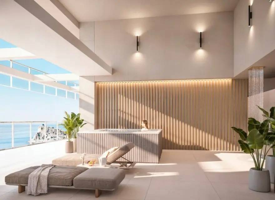Luksusowe Apartamenty w Najwyższym Wieżowcu Mieszkalnym Europy przy Plaży Poniente — Benidorm, Hiszpania (zdjęcie 10 z 10)