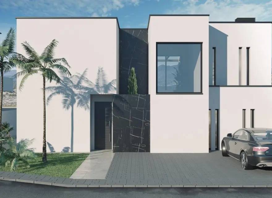 Designerskie Wille z Basenem i Piwnicą u Stóp Gór z Widokiem na Morze — Finestrat, Hiszpania (zdjęcie 6 z 15)