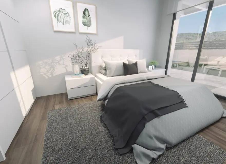 Designerskie Wille z Basenem i Piwnicą u Stóp Gór z Widokiem na Morze — Finestrat, Hiszpania (zdjęcie 14 z 15)