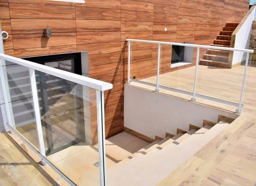 Awangardowa Willa z Basenem i Solarium z Widokiem na Morze blisko Benidormu — Finestrat, Hiszpania (zdjęcie 8 z 15)