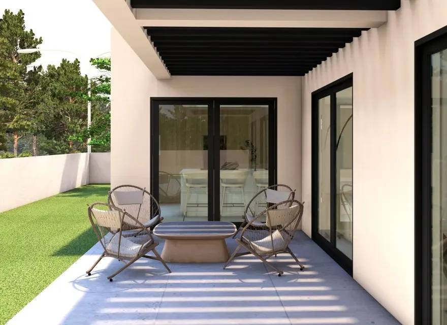 Nowoczesne Wille z Basenem, Solarium i Garażem z Widokiem na Morze w Finestrat — Finestrat, Hiszpania (zdjęcie 8 z 15)