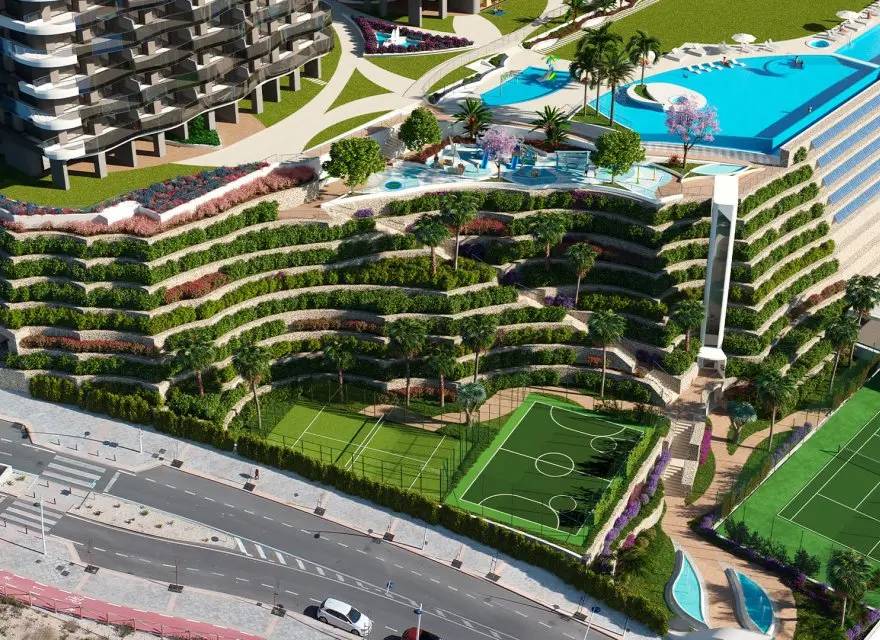 Luksusowe Apartamenty w Ikonicznych Wieżach kilka Metrów od Plaży Poniente — Benidorm, Hiszpania (zdjęcie 7 z 14)