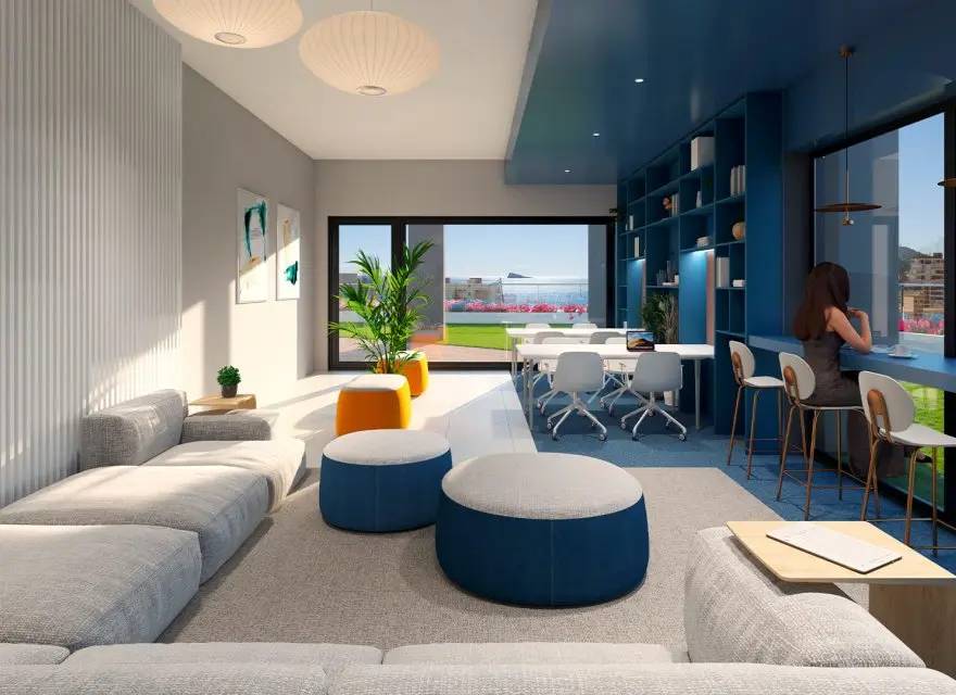 Luksusowe Apartamenty w Ikonicznych Wieżach kilka Metrów od Plaży Poniente — Benidorm, Hiszpania (zdjęcie 10 z 14)