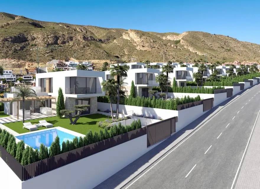 Nowoczesne Wille z Basenem 200 m od Pola Golfowego w Sierra Cortina — Finestrat, Hiszpania (zdjęcie 3 z 12)