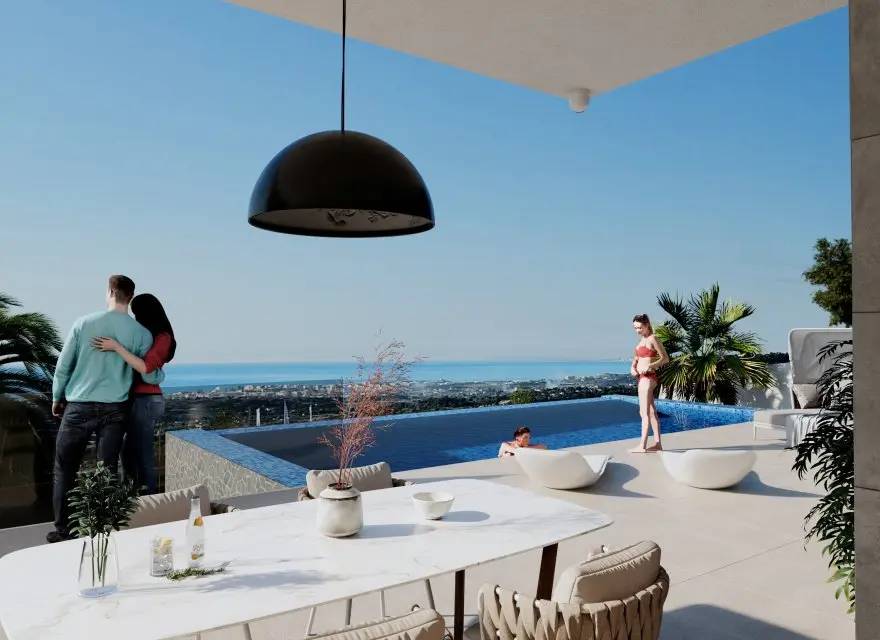 Elegancka Willa Smart Home z Basenem i Solarium z Widokiem na Morze — Finestrat, Hiszpania (zdjęcie 5 z 10)