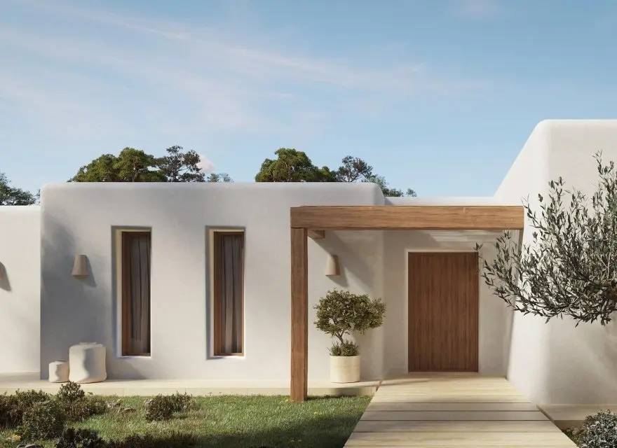 Willa w Stylu Ibizańskim z Basenem 1 km od Plaży La Fustera — Benissa, Hiszpania (zdjęcie 3 z 9)