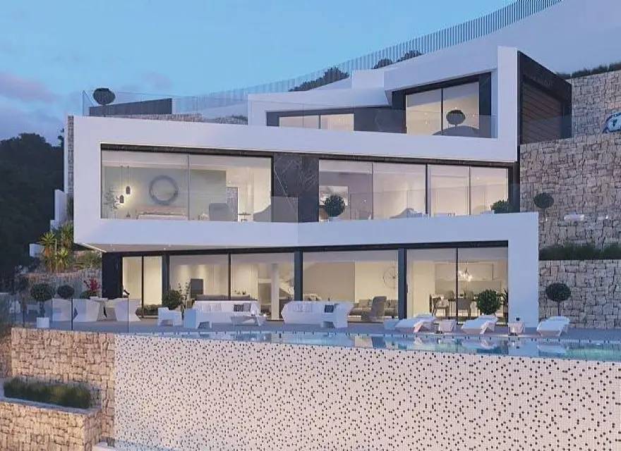 Spektakularna Willa z Widokiem na Calpe na Działce 1587 m² w Benissie — Benissa, Hiszpania (zdjęcie 3 z 10)