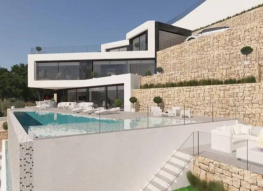 Spektakularna Willa z Widokiem na Calpe na Działce 1587 m² w Benissie — Benissa, Hiszpania (zdjęcie 4 z 10)