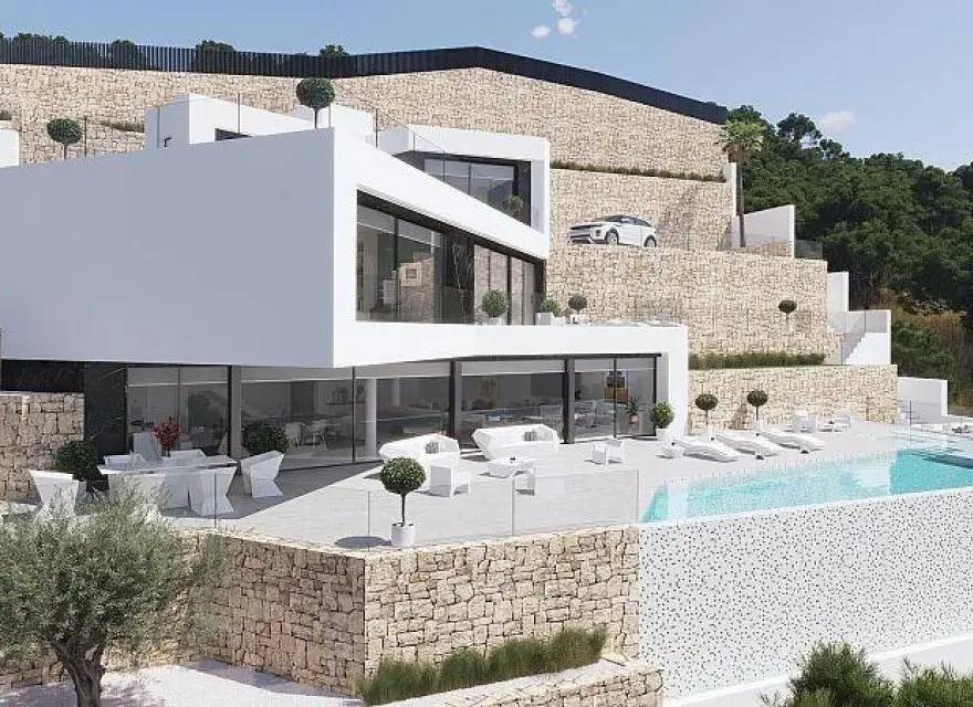 Spektakularna Willa z Widokiem na Calpe na Działce 1587 m² w Benissie — Benissa, Hiszpania (zdjęcie 6 z 10)