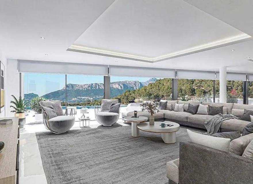 Spektakularna Willa z Widokiem na Calpe na Działce 1587 m² w Benissie — Benissa, Hiszpania (zdjęcie 7 z 10)