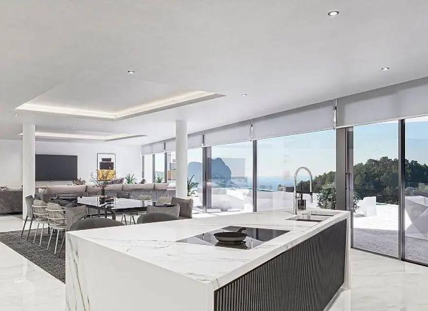 Spektakularna Willa z Widokiem na Calpe na Działce 1587 m² w Benissie — Benissa, Hiszpania (zdjęcie 9 z 10)