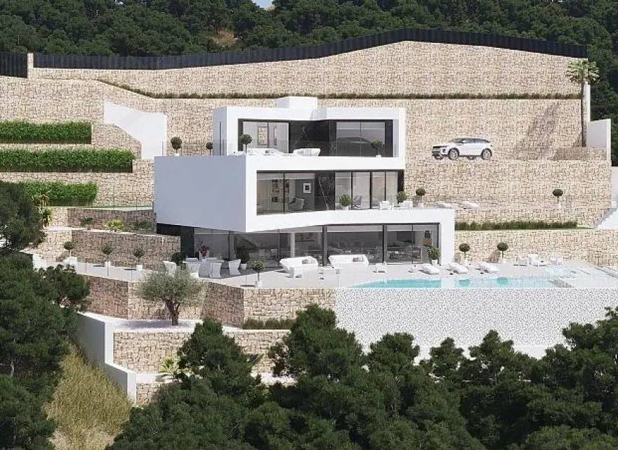 Spektakularna Willa z Widokiem na Calpe na Działce 1587 m² w Benissie — Benissa, Hiszpania (zdjęcie 10 z 10)