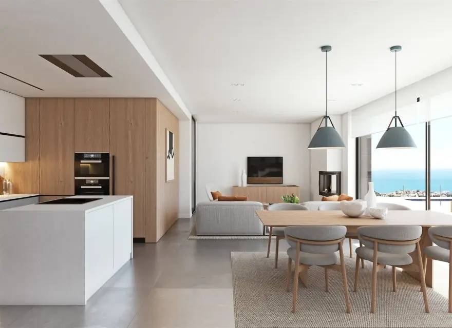Dwupiętrowa Willa z Basenem Infinity, Aerotermią i Smart Home w Benitachell — Benitachell, Hiszpania (zdjęcie 9 z 13)