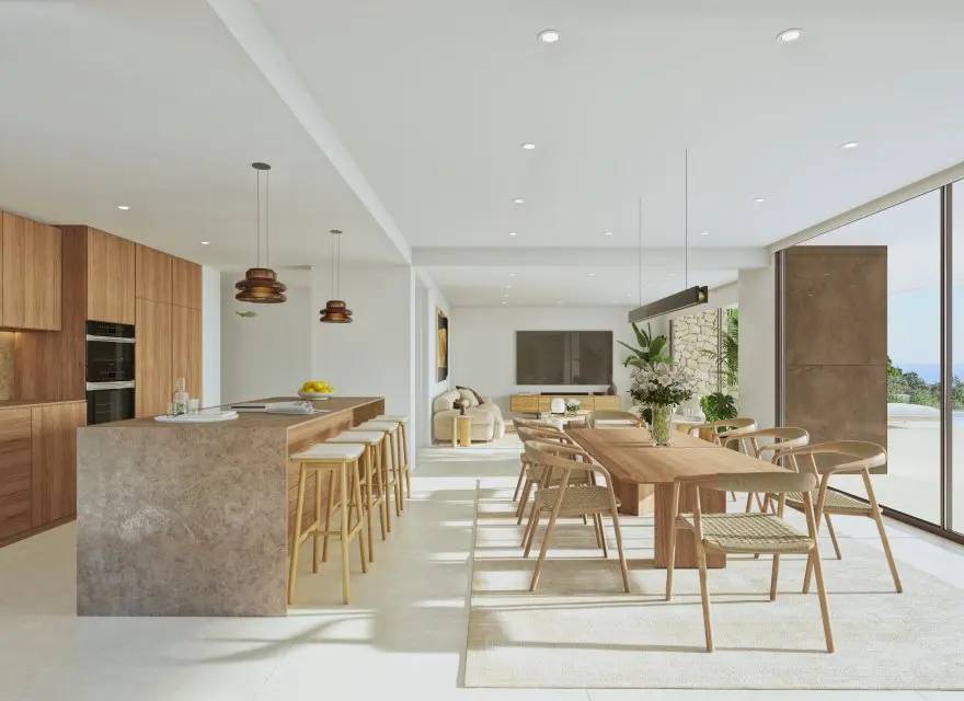 Ekskluzywna Willa z Horyzontalną Architekturą Otwartą na Morze — Benitachell, Hiszpania (zdjęcie 13 z 15)