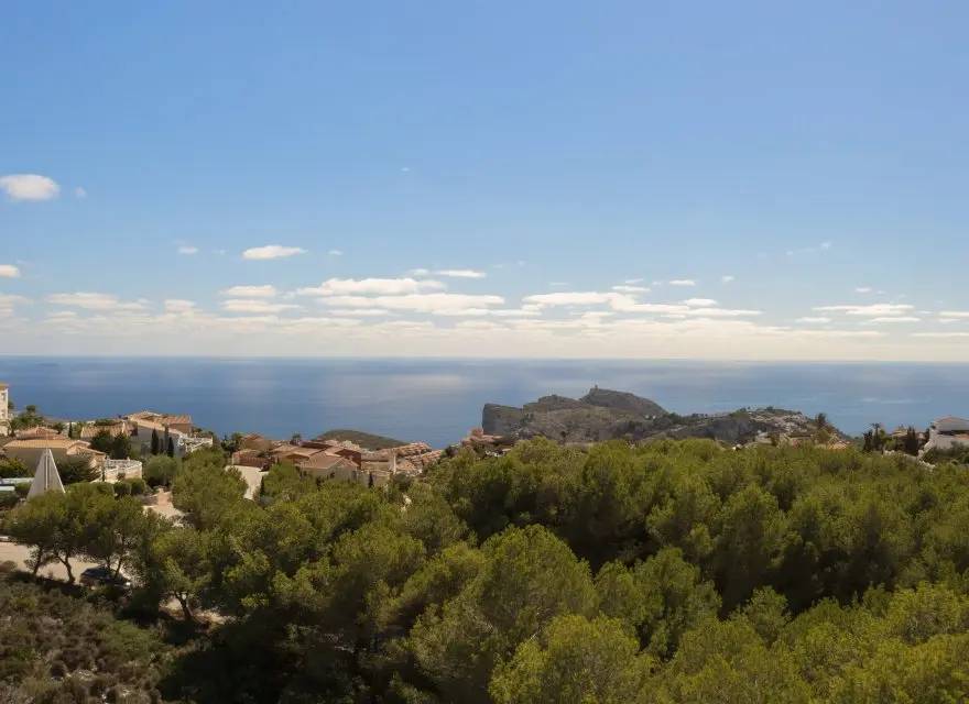 Rezydencja Unosząca się nad Morzem z Widokiem na Portet de Moraira — Benitachell, Hiszpania (zdjęcie 2 z 11)