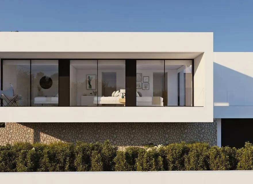 Rezydencja Unosząca się nad Morzem z Widokiem na Portet de Moraira — Benitachell, Hiszpania (zdjęcie 3 z 11)