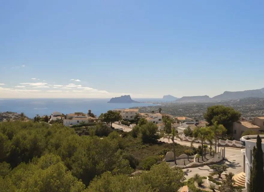 Rezydencja Unosząca się nad Morzem z Widokiem na Portet de Moraira — Benitachell, Hiszpania (zdjęcie 4 z 11)