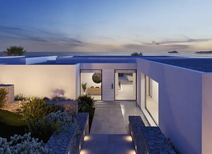 Rezydencja Unosząca się nad Morzem z Widokiem na Portet de Moraira — Benitachell, Hiszpania (zdjęcie 7 z 11)