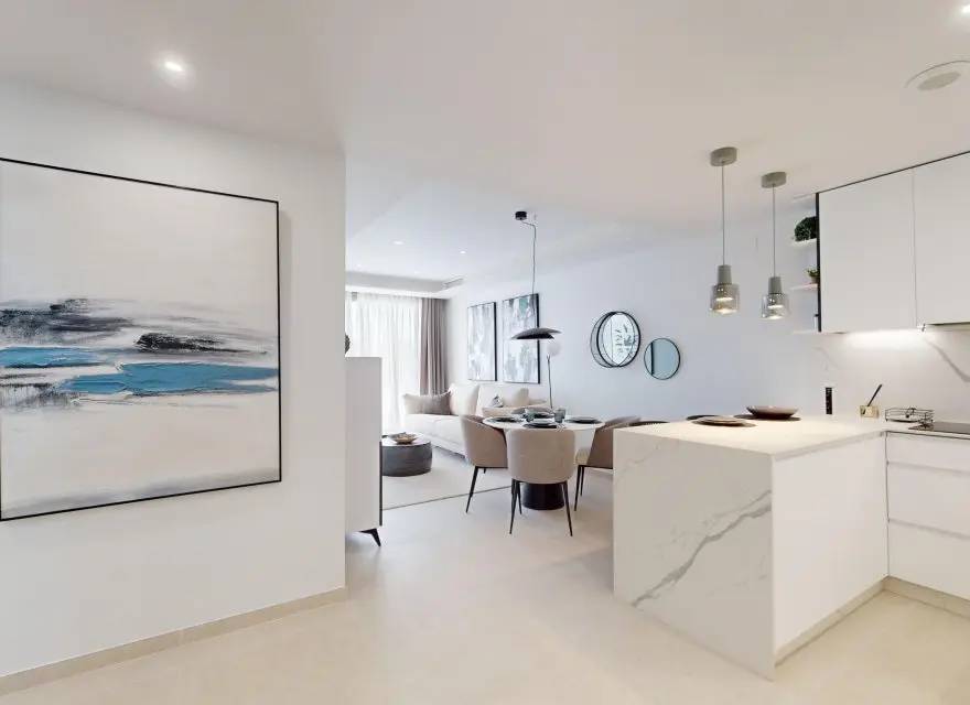 Luksusowe Apartamenty z Widokiem na Morze i Tropikalnym Ogrodem w Cabo Roig — Orihuela Costa, Hiszpania (zdjęcie 8 z 15)