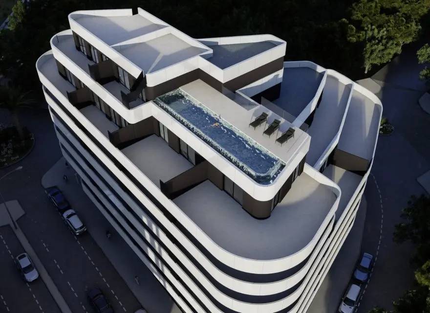 Luksusowe Apartamenty z Basenem Infinity na Dachu 400 m od Plaży Arenal-Bol — Calpe, Hiszpania (zdjęcie 10 z 15)