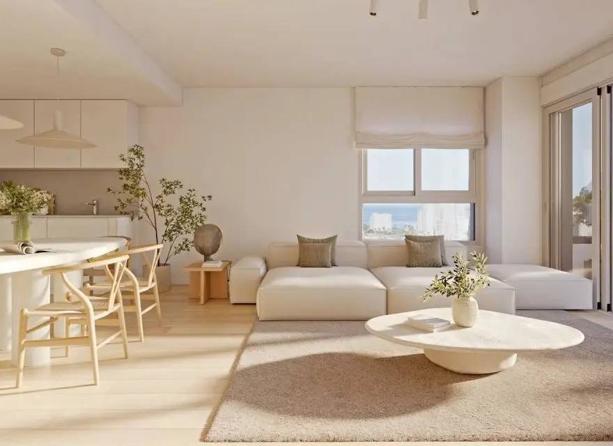 Apartamenty i Penthouse'y z Widokiem na Peñón de Ifach 200 m od Plaży — Calpe, Hiszpania (zdjęcie 10 z 14)