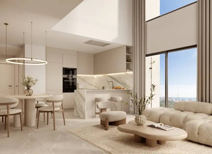 Apartamenty i Penthouse'y z Solarium i Smart Home 700 m od Morza w Calpe — Calpe, Hiszpania (zdjęcie 11 z 15)