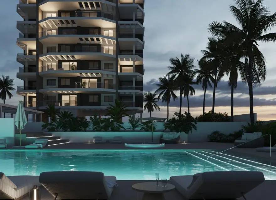 Apartamenty w Dwóch 15-Piętrowych Wieżach 200 m od Plaży Arenal — Calpe, Hiszpania (zdjęcie 4 z 9)