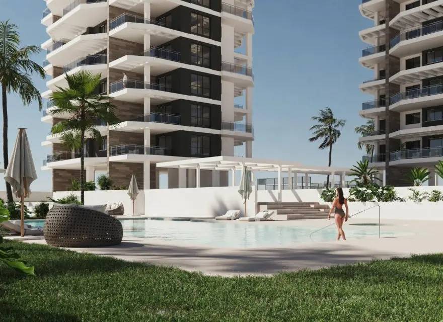 Apartamenty w Dwóch 15-Piętrowych Wieżach 200 m od Plaży Arenal — Calpe, Hiszpania (zdjęcie 6 z 9)