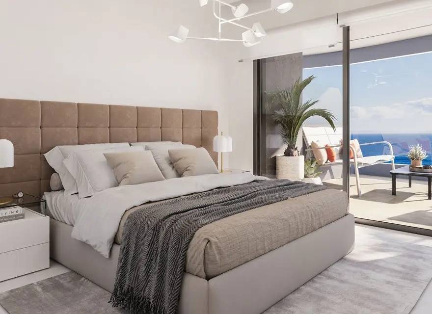 Apartamenty i Penthouse'y z Basenem Infinity Bezpośrednio przy Plaży La Fossa — Calpe, Hiszpania (zdjęcie 8 z 15)