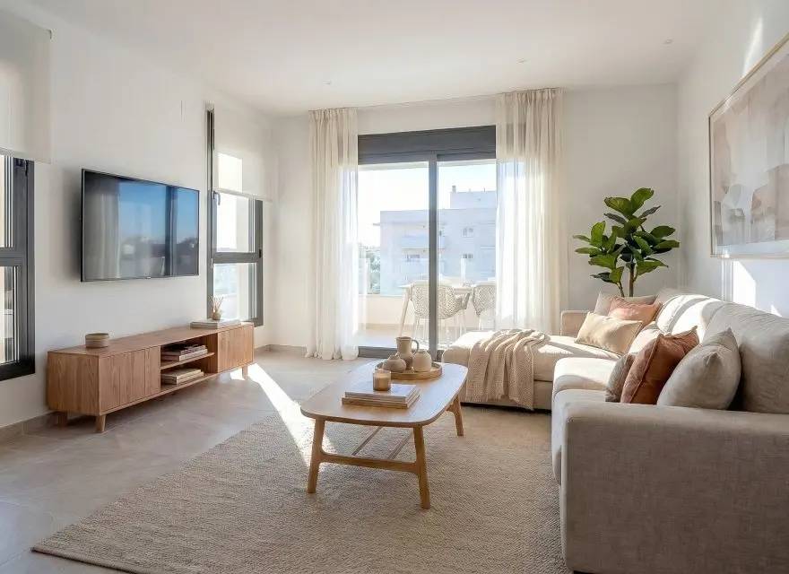 Apartamenty na Parterze i Penthouse'y w Kameralnym Kompleksie w Benijófar — Benijófar, Hiszpania (zdjęcie 8 z 12)